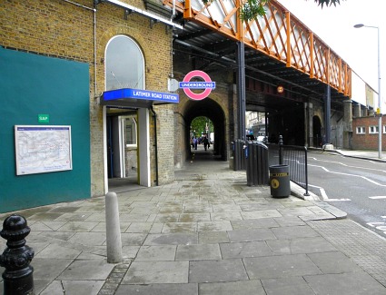 Latimer Road Tube Station, London